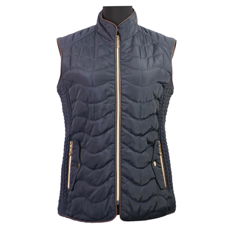 Women's Light Weight Autumn Daily Customized Padding Quilting Vests